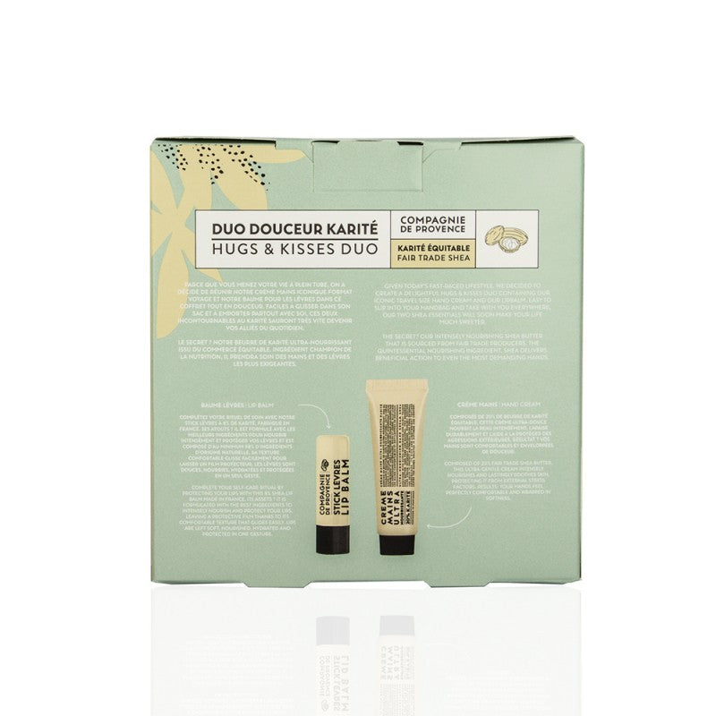 Hugs & Kisses Duo - Karite - Shea - Compagnie de Provence