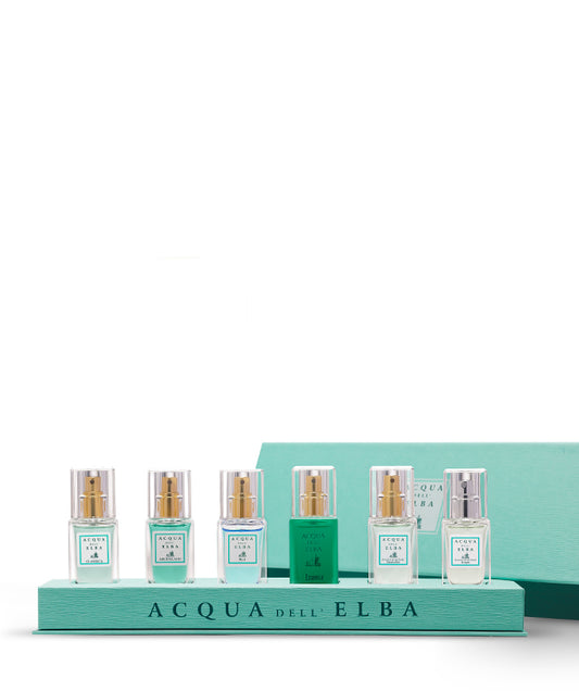 Gift Set Preziosa | ladies | 5 Travel Eau de parfum 15ml | Aqua dell Elba