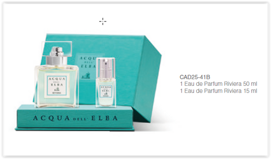 Giftset - Riviera - Eau de Parfum - 50ml + 15 ml - Acqua dell Elba