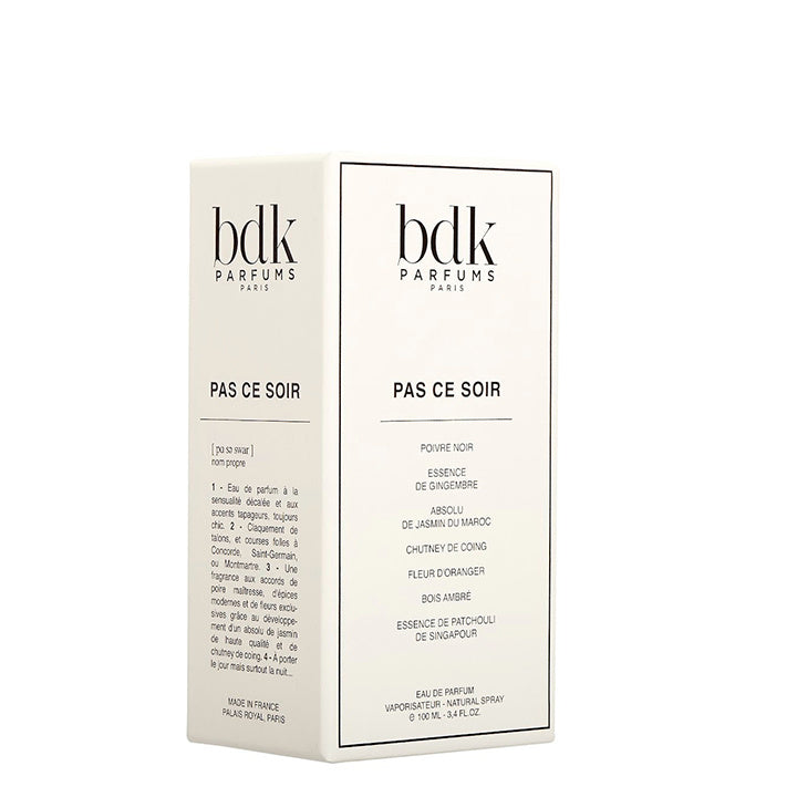 Pas ce Soir Eau de Parfum - 100 ml - BDK Parfums
