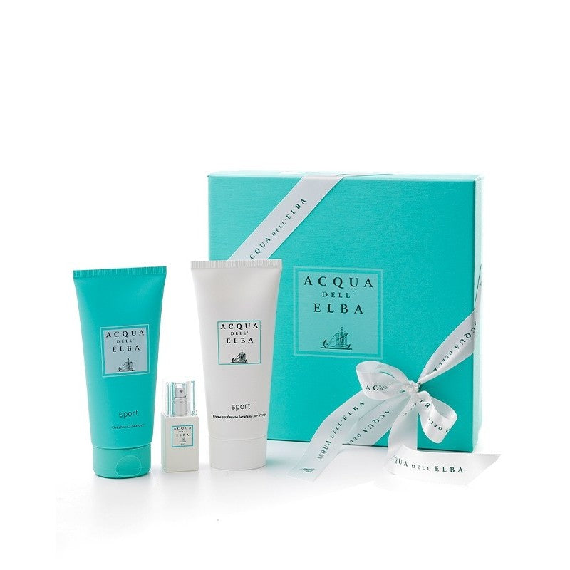 Sport Eau de Parfum Heren 15ml + Bodycreme 200ml + Showergel 200ml - Acqua dell Elba