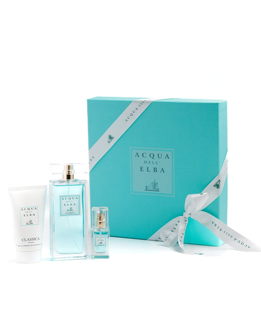 Classica Giftset Dames - 100ml Parfum + 15ml + Bodycreme 75ml - Acqua dell Elba