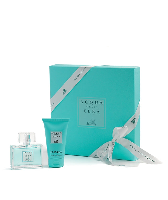 Classica Giftset Uniseks- 50ml Eau de parfum + 75ml Douchegel- Acqua dell Elba