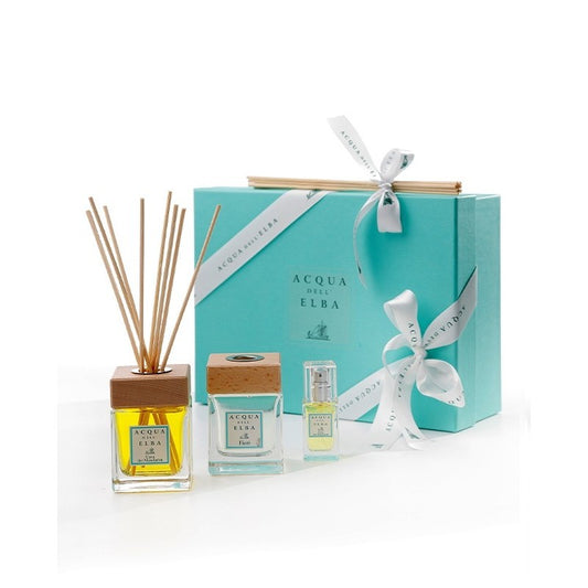 Giftset 100 ml Casa dei Mandarini Diffuser + 100 ml Fiori + 1 room spray 15 ml Casa dei Mandarini
