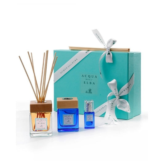 Giftset 100 ml Notte d Estate Diffuser + 100 ml Note di Natale Diffuser + 1 room spray 15 ml Natale