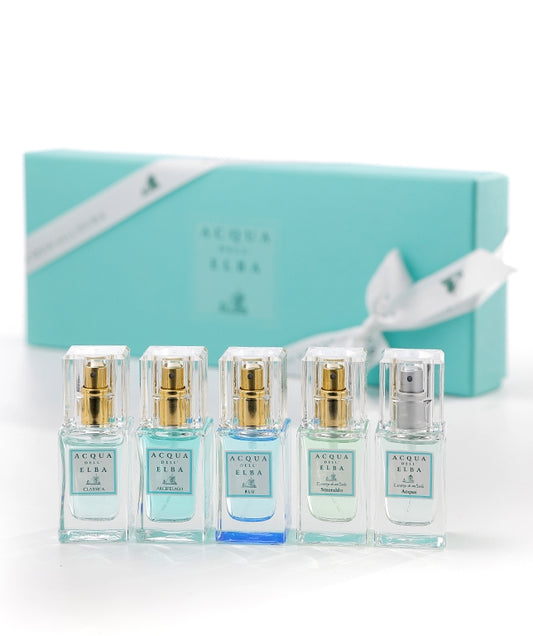 Gift Set Preziosa | ladies | 5 Travel Eau de parfum 15ml | Aqua dell Elba